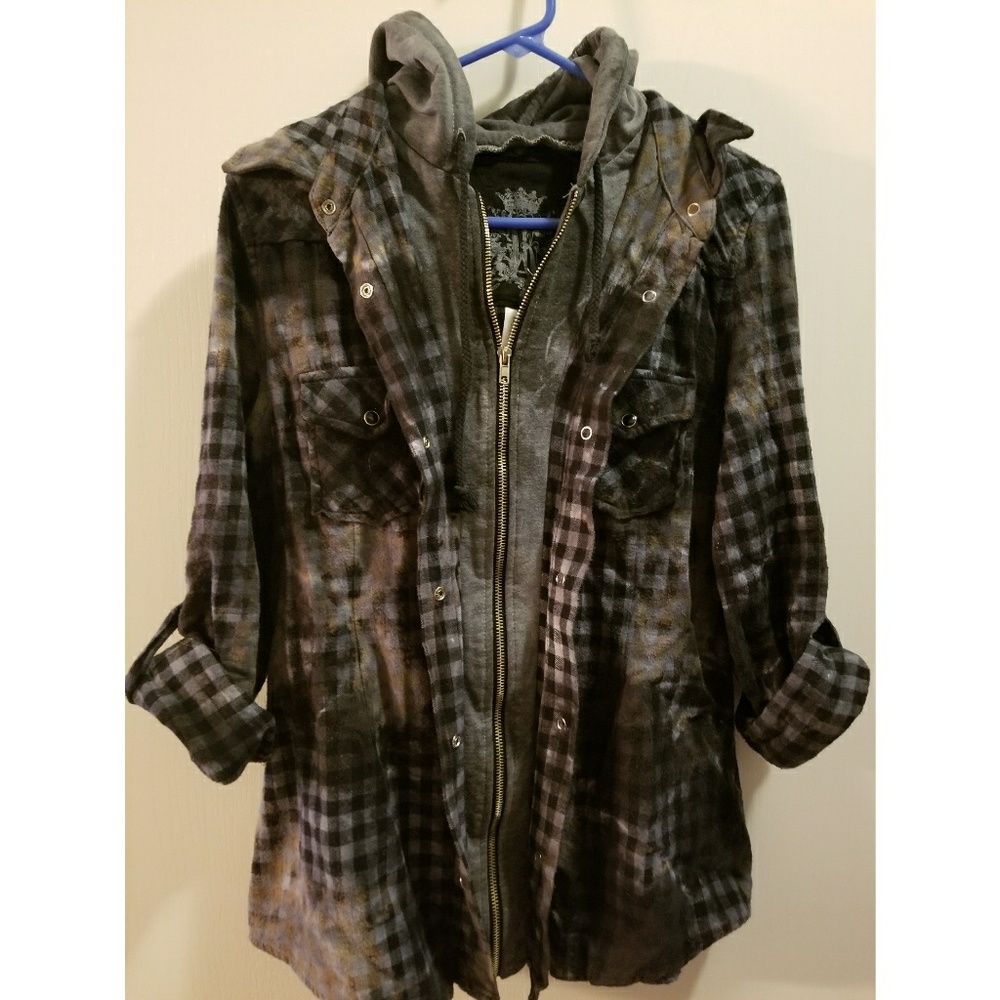 Buckle Plaid shirt